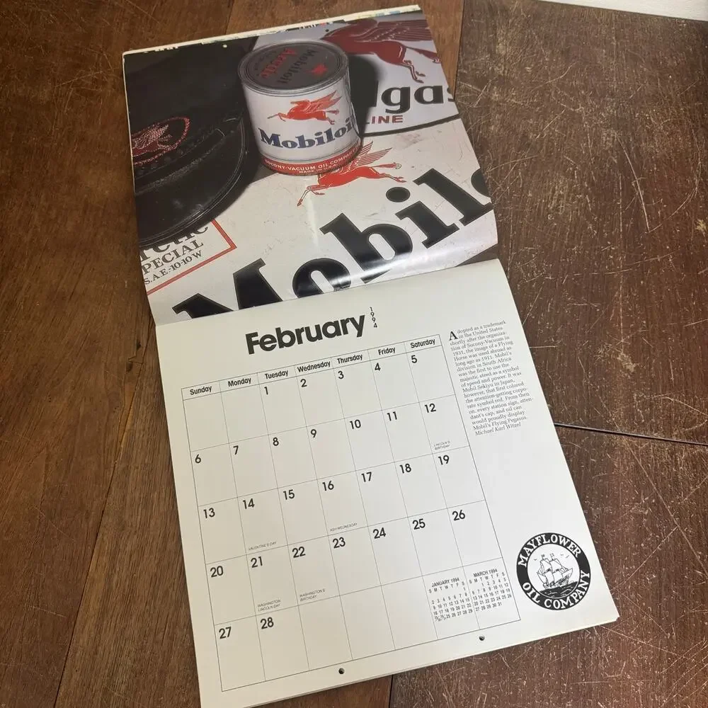 The Great American Gas Station 1994 Calendar UNUSED‎ Michael K. Witzel